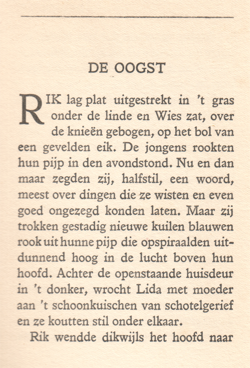 de oogst - pagina 1