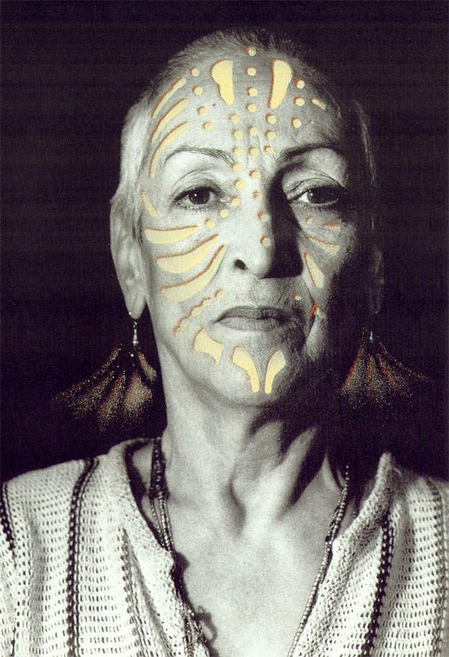 meret oppenheim - portret met tattoo