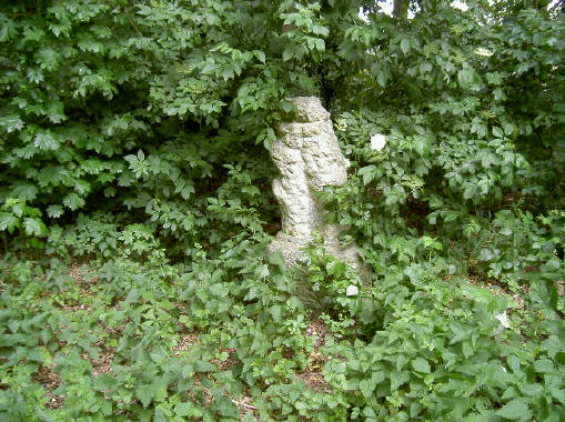 beeld in het park