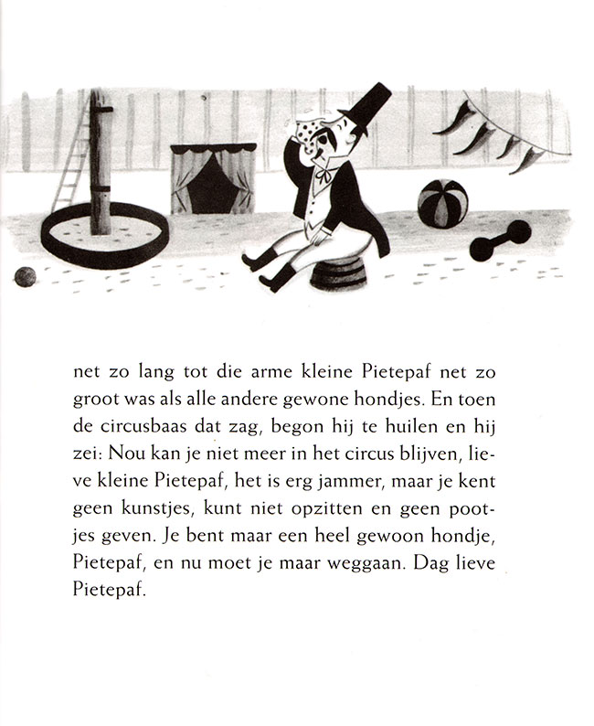 ... en nu moet je maar weggaan...
