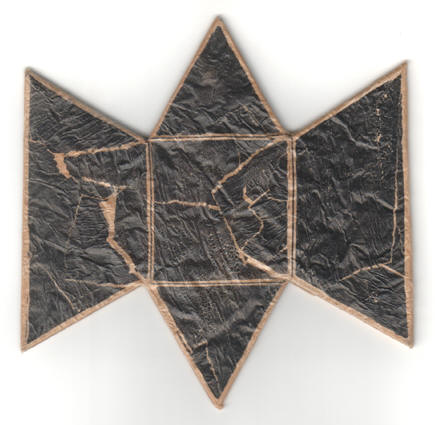 halve pyramide - bouwplaat