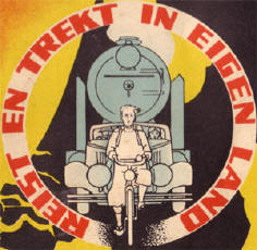 reist en trekt in eigen land...
