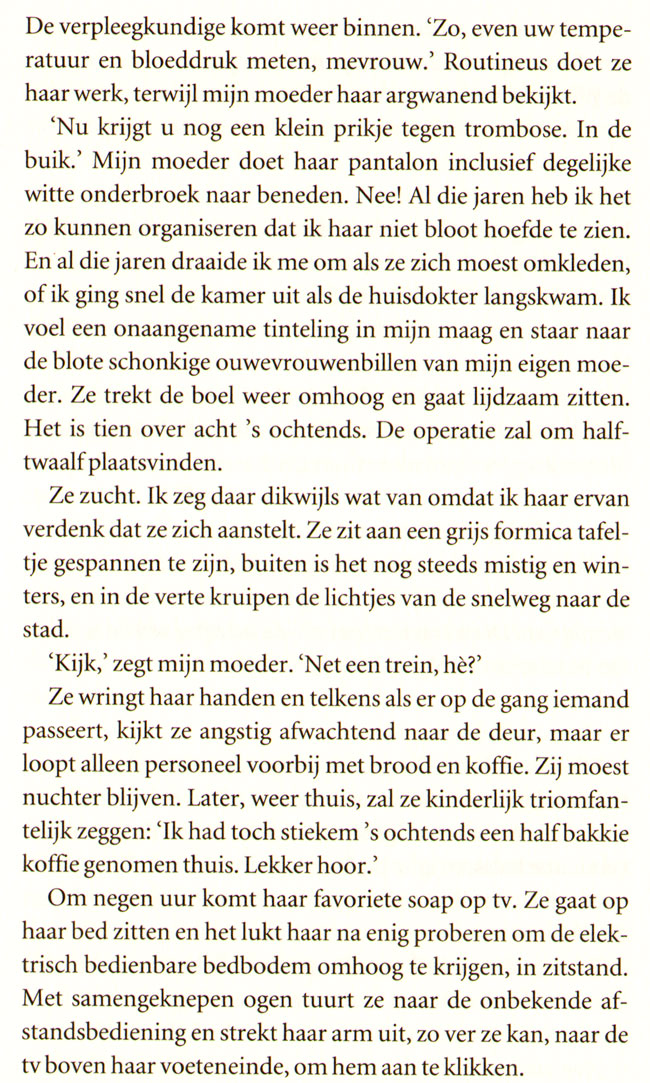 ze zucht...