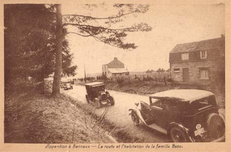 straat met huizen