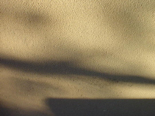 schaduw op de muur