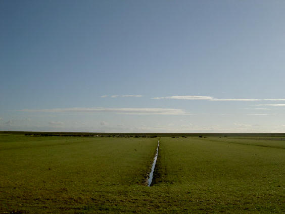 tegen de middag waren de wolken bijna weg