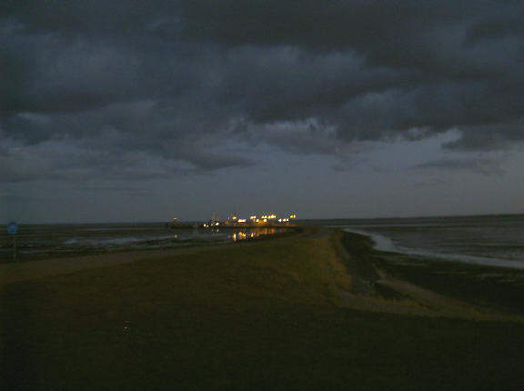 daar moesten we heen voor de boot...