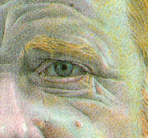 het oog van siemon reker, groter dan siks het tekende...