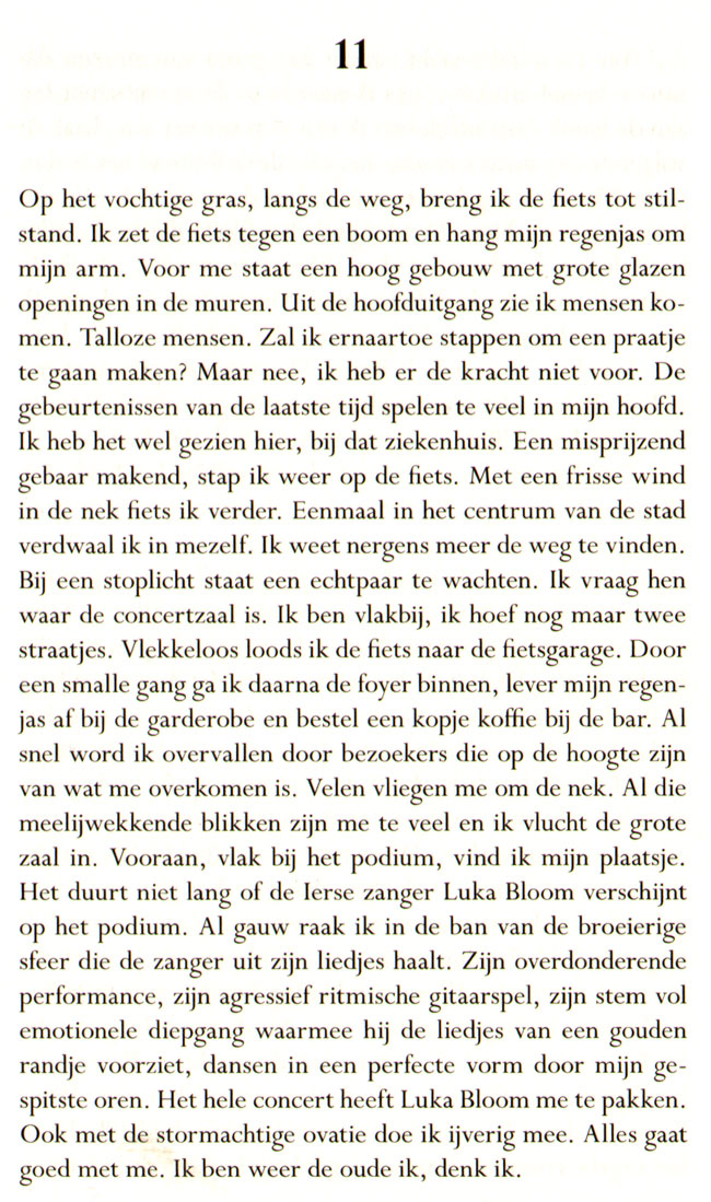 al die meelijwekkende blikken zijn me te veel...
