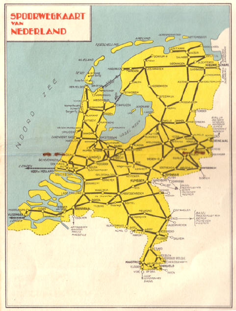 spoorwegkaart