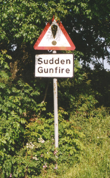 denk je even rustig te gaan wandelen....