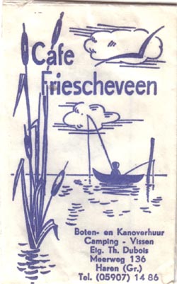 het oude vertrouwde café Friescheveen, start van menige wandeling...