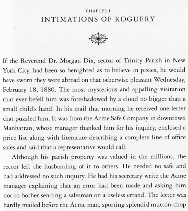 intimations of roguery