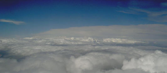 en dan die blauwe lucht...