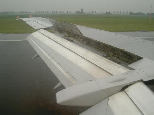 regen op schiphol