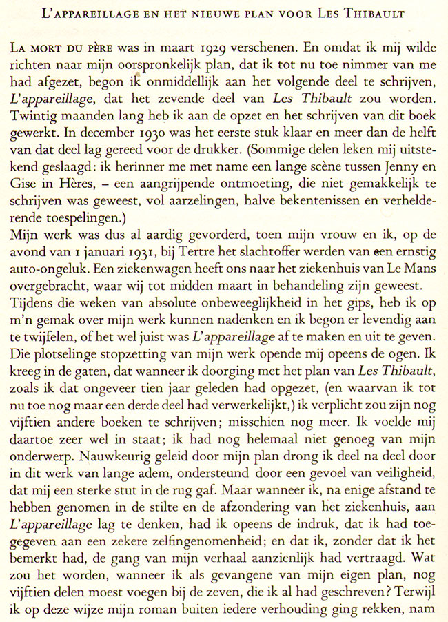 het nieuwe plan voor les thibault...