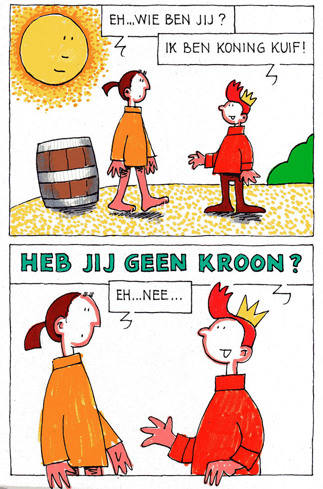 koning kuif...