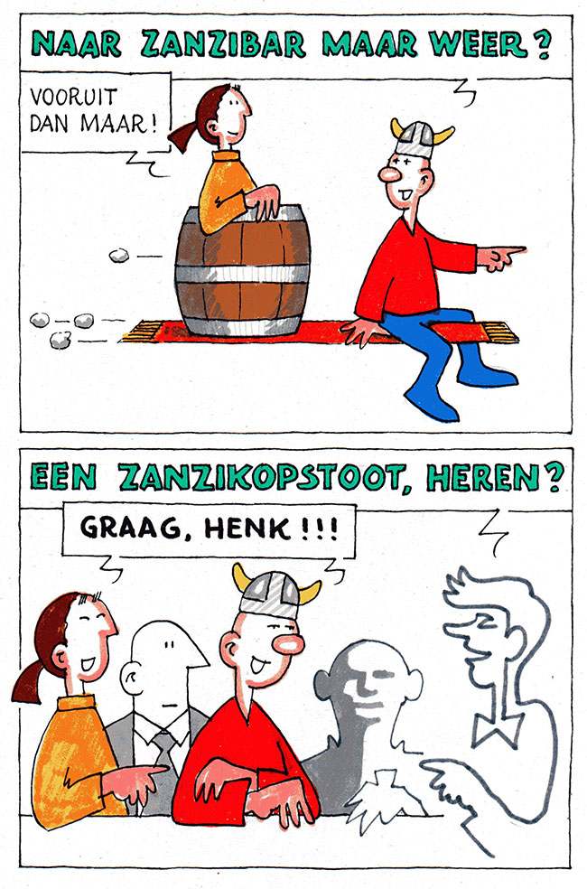 naar zanzibar maar weer?
