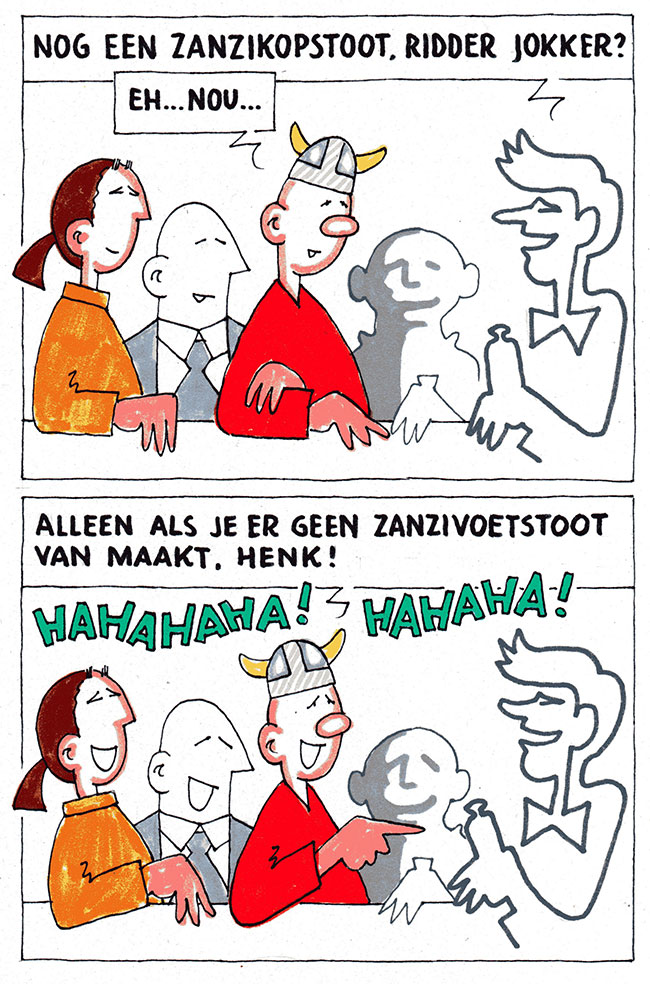 nog een zanzikopstoot?
