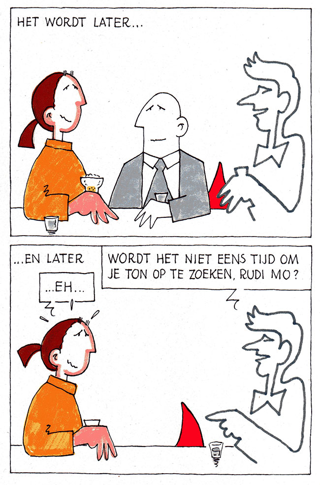 het wordt later en later...