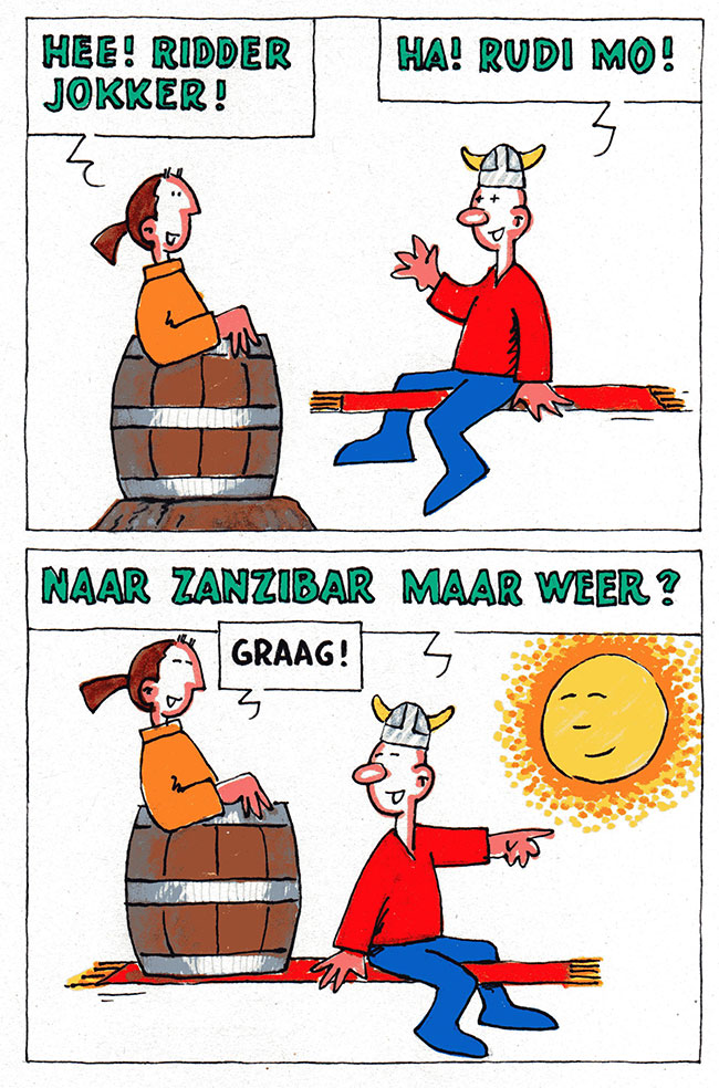 naar zanzibar maar weer?