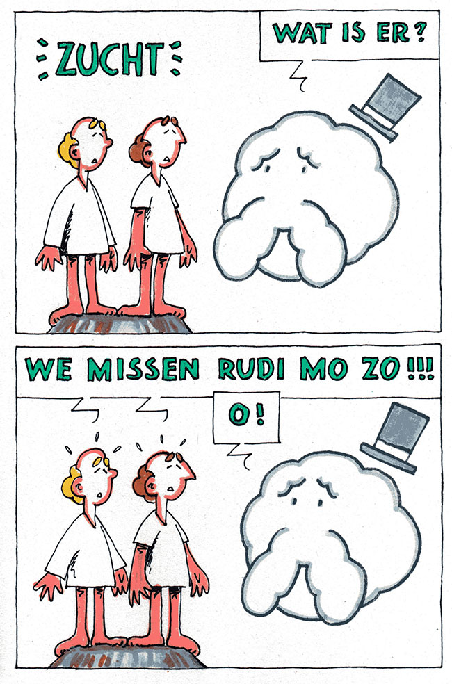 we missen rudi mo zo...