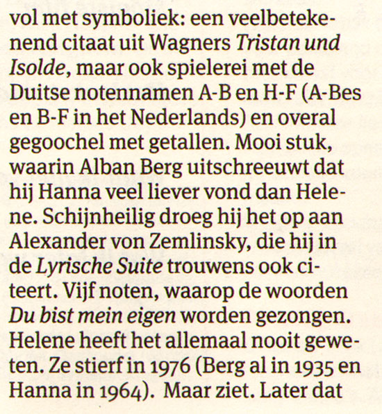 helene heeft het allemaal nooit geweten...