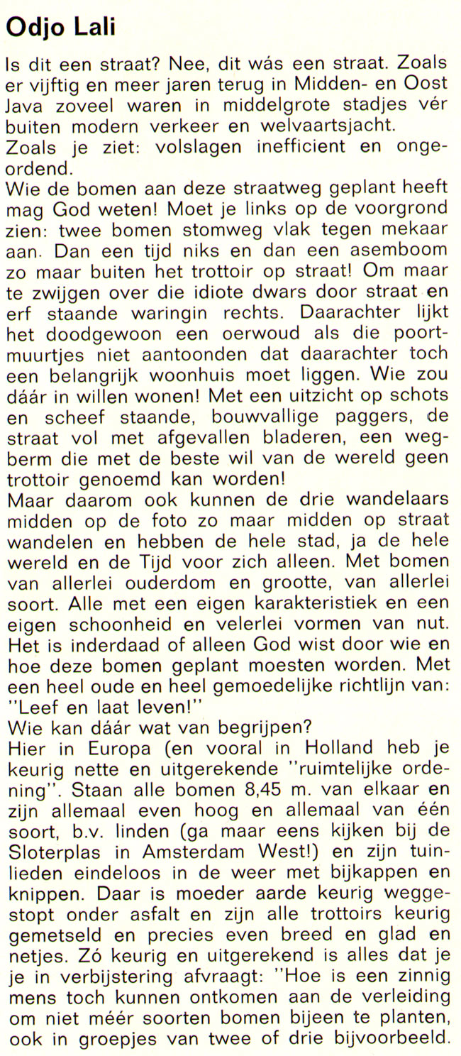 dit ws een straat...