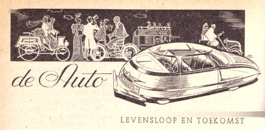 altijd leuk, zo'n "auto van de toekomst"...