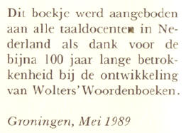 woordenboekje?
