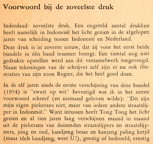 voorwoord bij de zoveelste druk...