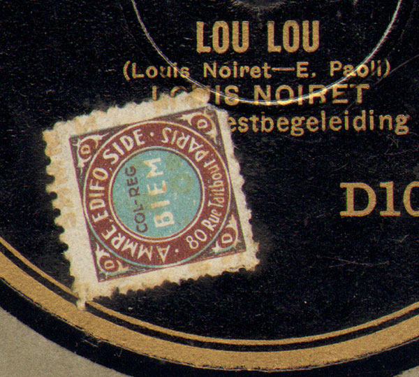 sticker uit parijs...