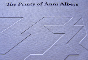de druksels van anni albers…