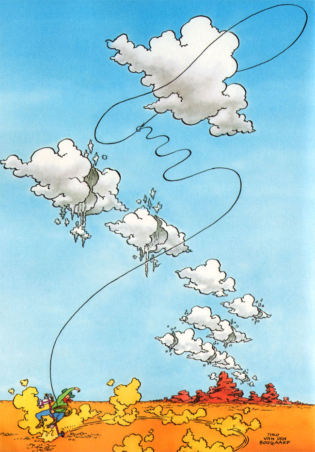 tekening...