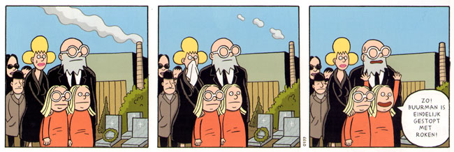 buurman is gestopt met roken...