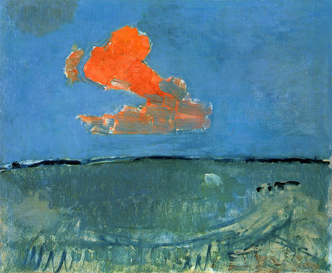 de rode wolk