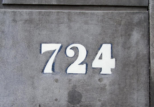nummer 724, amsterdamse gracht