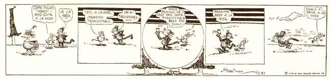 een dagstrip uit 1920...