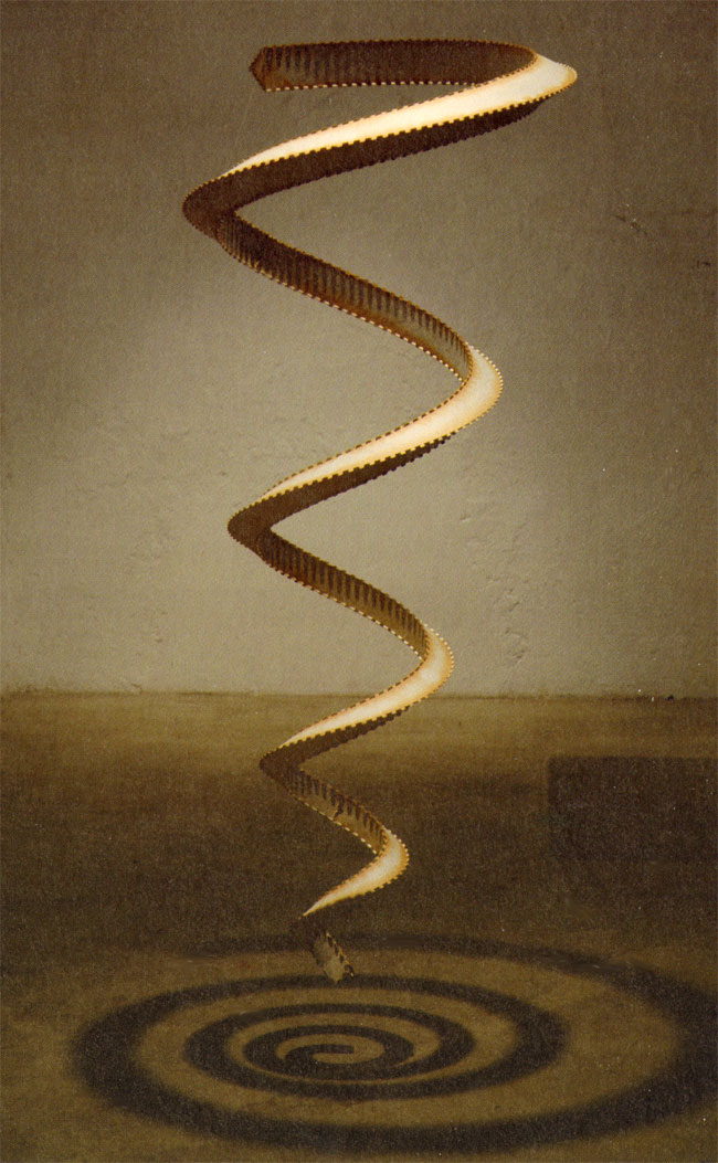 josef baier - hangende archimedische spiraal...