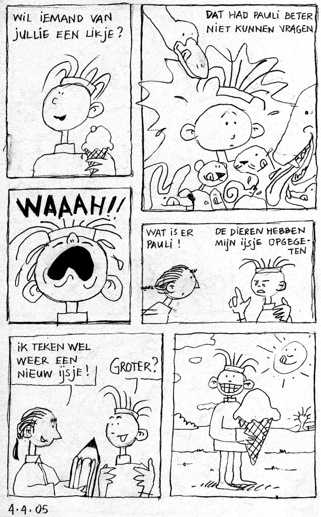 een nieuw ijsje...