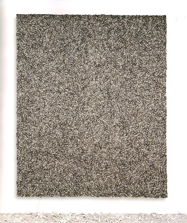 papier op hout, 1,82x1,60 m
