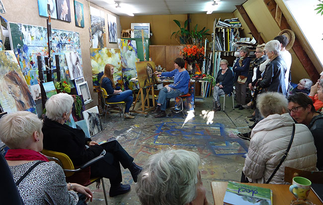 schilderdemonstratie