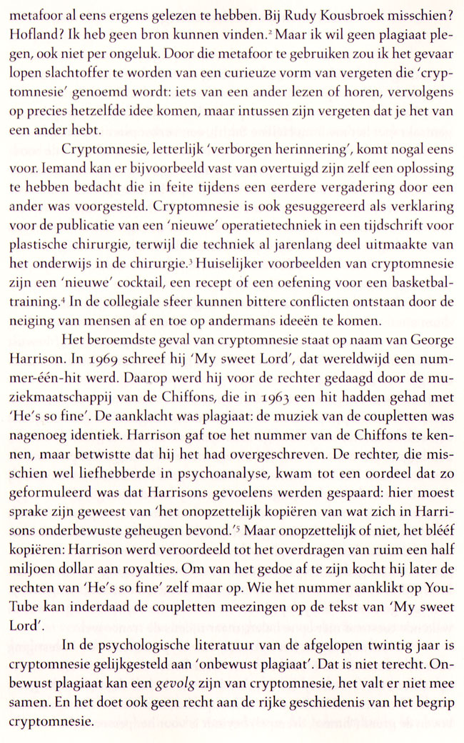 tweede bladzijde