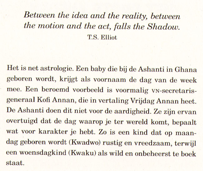 begin van het hoofdstuk 'kneden'...