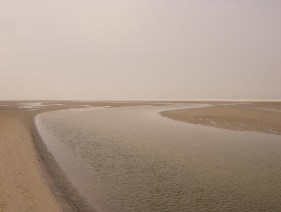 eb aan het noordstrand...