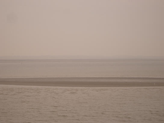 zandbank in de waddenzee...
