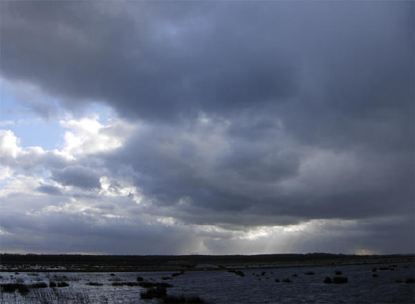 soms is de lucht vooral spectaculair...