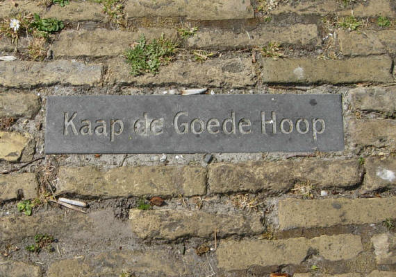 kaap de goede hoop...