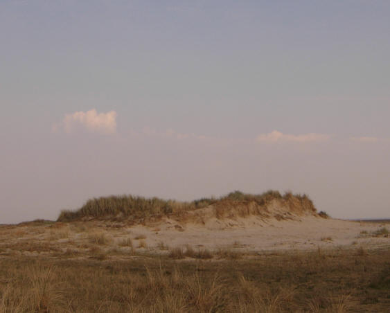 duin met wolkjes...