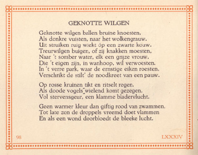 wilgen...